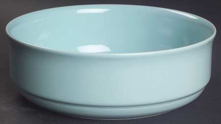 Solid Color Light Aqua Coupe Cereal Bowl