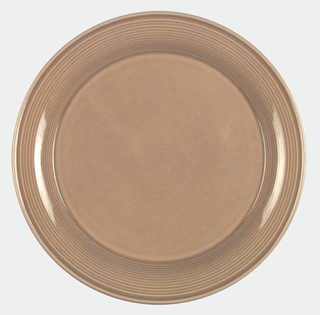Solid Color Light Brown Salad Plate
