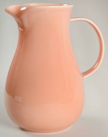 Solid Color Light Peach 64 Oz Pitcher