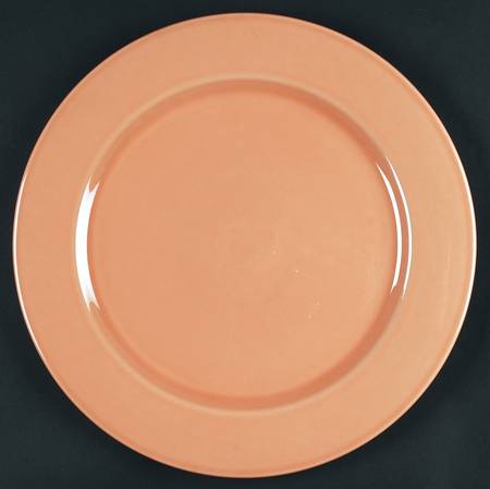 Solid Color Light Peach Service Plate (Charger)