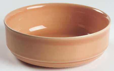 Solid Color Light Peach Coupe Cereal Bowl