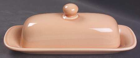 Solid Color Light Peach 1/4 Lb Covered Butter