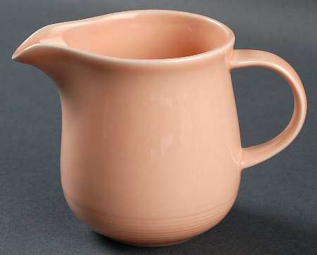 Solid Color Light Peach Creamer
