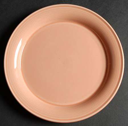Solid Color Light Peach Salad Plate