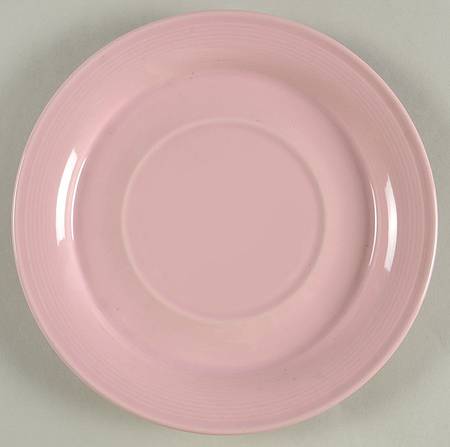 Solid Color Light Rose Underplate for Gravy Boat
