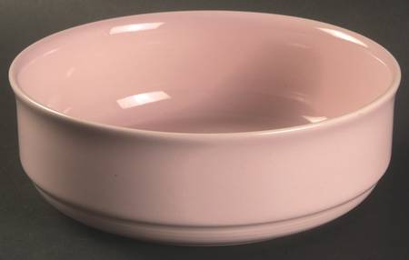Solid Color Light Rose Coupe Cereal Bowl