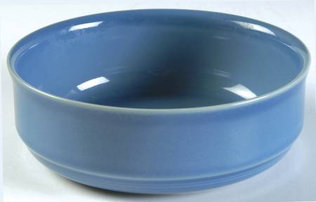Solid Color Light Blue Coupe Cereal Bowl