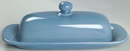 Solid Color Light Blue 1/4 Lb Covered Butter