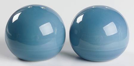 Solid Color Light Blue Salt & Pepper Set
