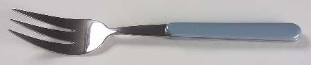 Solid Color Light Blue Cold Meat Fork