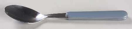 Solid Color Light Blue Teaspoon
