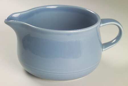Solid Color Light Blue Gravy Boat