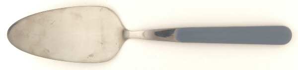 Solid Color Light Blue Pie Server with Stainless Blade