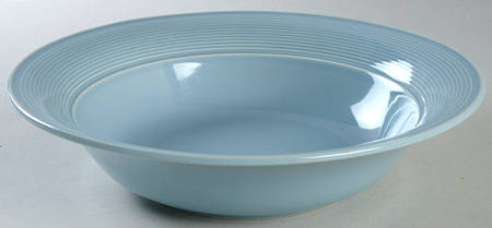 Solid Color Powder Blue 11" Large Salad Serving Bowl