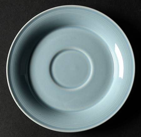 Solid Color Powder Blue Saucer