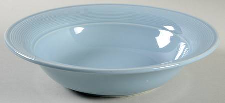 Solid Color Powder Blue 9" Round Vegetable Bowl