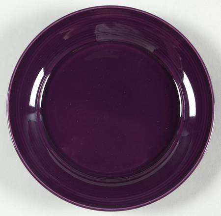 Solid Color Plum Bread & Butter Plate