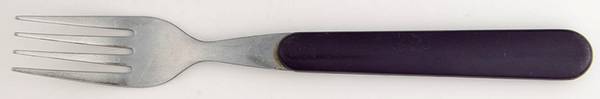 Solid Color Plum Dinner Fork (7 1/2" or Larger)
