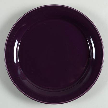 Solid Color Plum Salad Plate