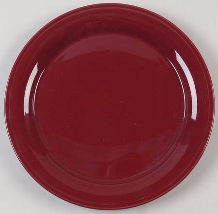 Solid Color Raspberry 12" Chop Plate (Round Platter)