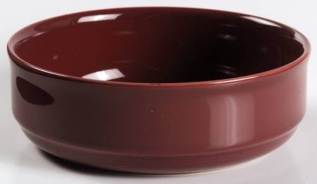 Solid Color Raspberry Coupe Cereal Bowl