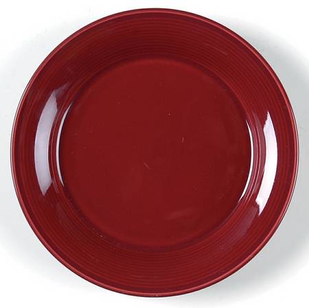 Solid Color Raspberry Bread & Butter Plate