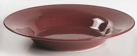 Solid Color Raspberry 11" Individual Pasta Bowl