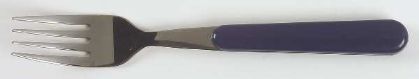 Solid Color Sapphire Individual Salad Fork