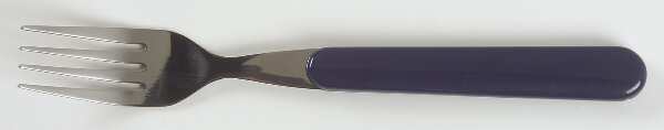 Solid Color Sapphire Dinner Fork (7 1/2" or Larger)