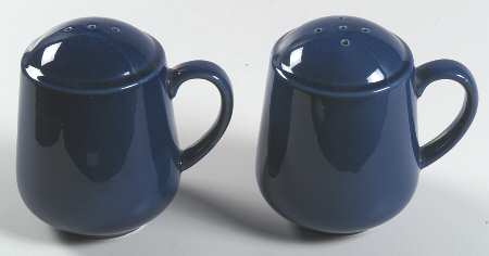 Solid Color Sapphire Stove Top Salt & Pepper Set