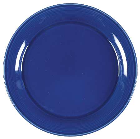 Solid Color Sapphire Salad Plate