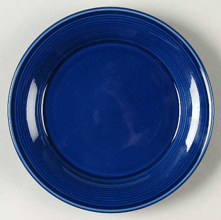 Solid Color Sapphire Bread & Butter Plate