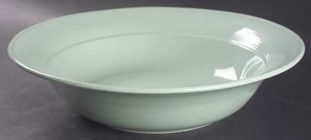 Solid Color Seafoam Green 11" Large Salad Serving Bowl