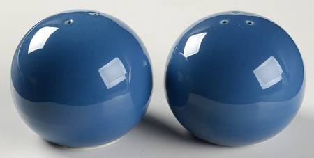 Solid Color Sky Blue Salt & Pepper Set