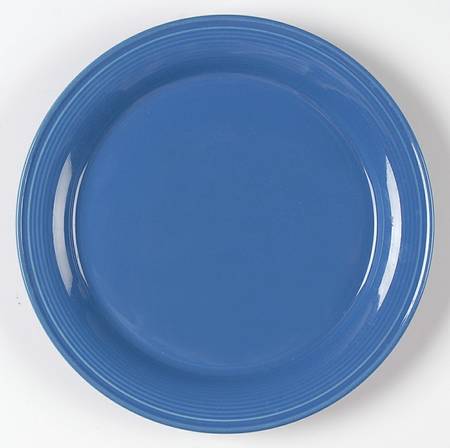 Solid Color Sky Blue Salad Plate
