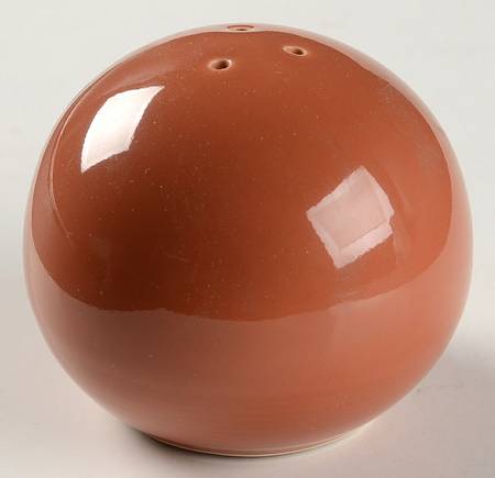 Solid Color Terra Cotta Pepper Shaker