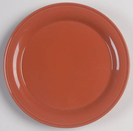 Solid Color Terra Cotta Salad Plate