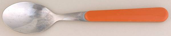 Solid Color Terra Cotta Teaspoon