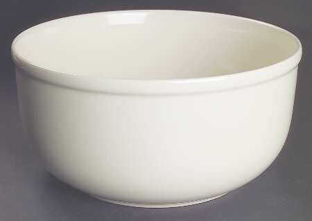 Solid Color Vanilla 10" Mixing Bowl
