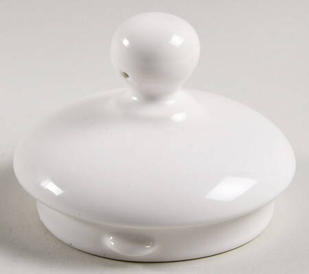 Solid Color White Lid for Coffee Pot