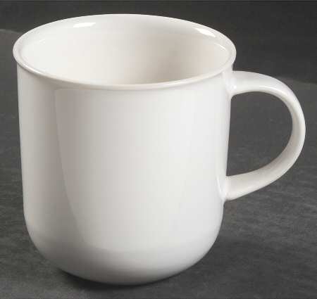 Solid Color White Mug