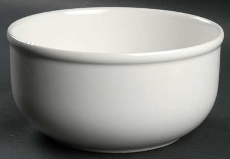 Solid Color White 8" Mixing Bowl