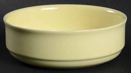 Solid Color Yellow Coupe Cereal Bowl