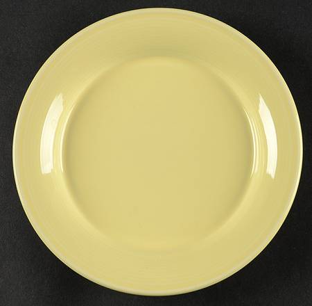 Solid Color Yellow Bread & Butter Plate