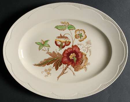7380 14" Oval Serving Platter
