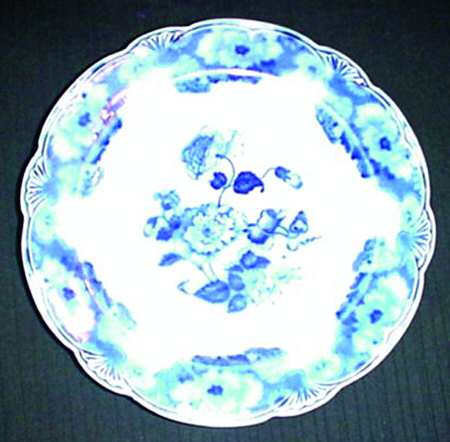 Cambridge (Flow Blue) Salad Plate