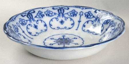 Conway (Flow Blue) 9" Round Vegetable Bowl