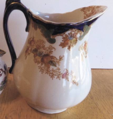 Harwood (Blue Band with Multicolors) Pitcher