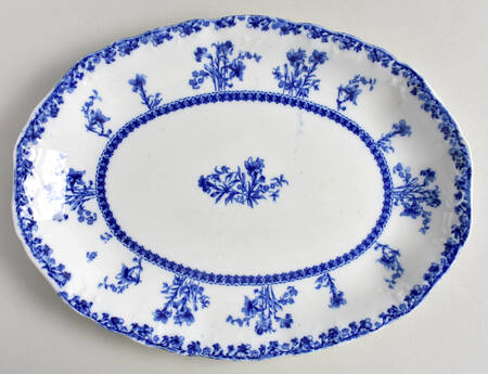 Louise 12" Oval Serving Platter