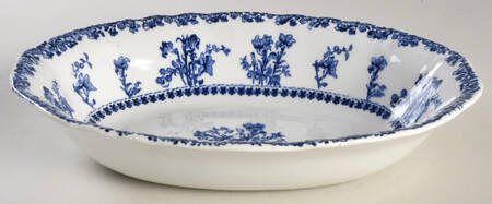 Louise 10" Oval Vegetable Bowl